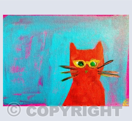 Whiskers ADHD Cat