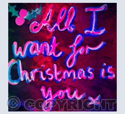 Christmas pink you 