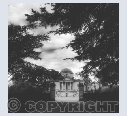 Chiswick House bw
