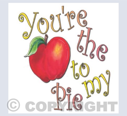 Apple to my pie 