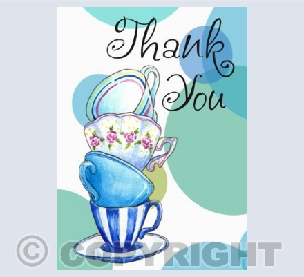 THANK001 TEACUP TOPPLE TYB