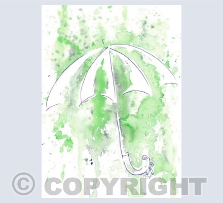 EVDAY 004 GREEN UMBRELLA