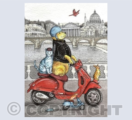 Wild Rides - Animals on a Scooter