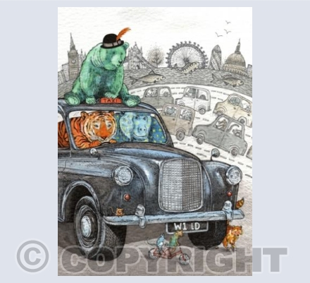 Wild Rides - Animals in a Taxi