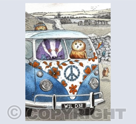 Wild Rides - Animals in a Campervan