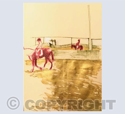 ~Horse training in Cologne, 2018