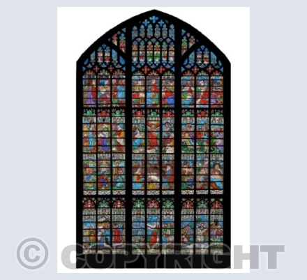 Gloucester Cathedral West Window Card 3