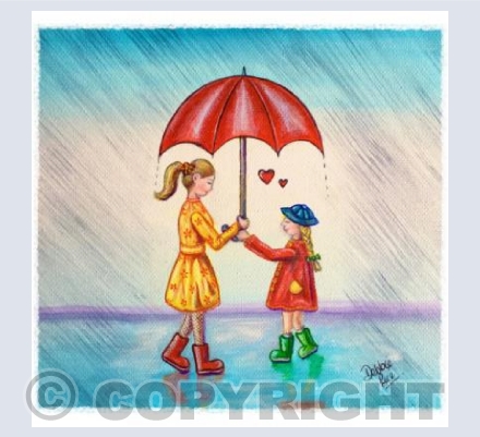 You are my sunshine on a rainy day (Girl)