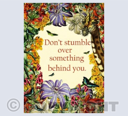 Don't Stumble