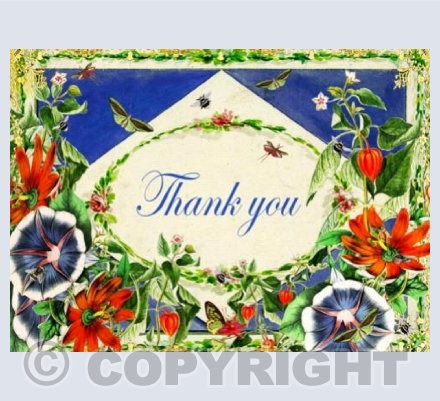 Thank You Dark Flowers