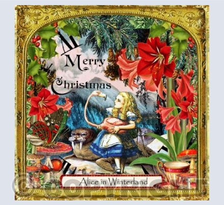 Alice & the winterland Flamingo