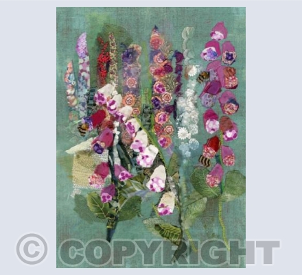 Foxgloves and Bees