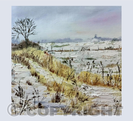Snow in Lincolnshire
