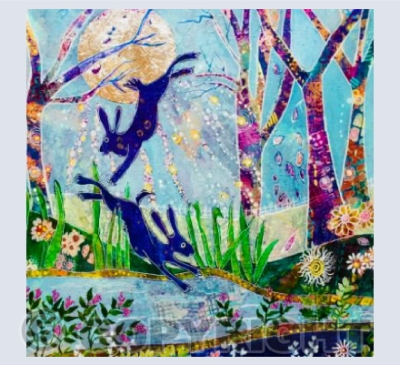 Dancing Hares
