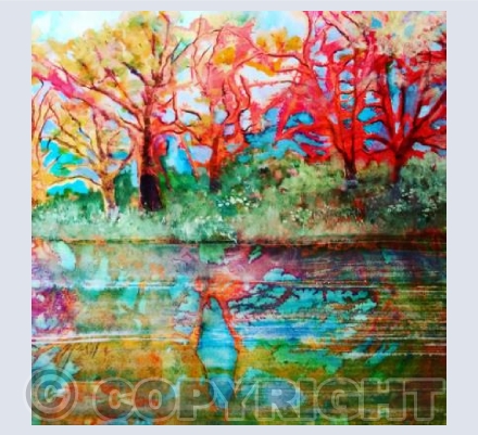 Watercolour Trees
