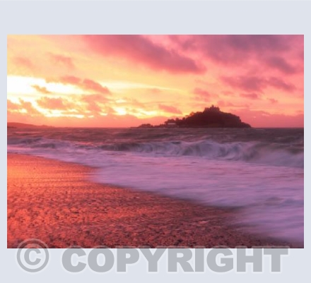 St Michael's Mount sunrise