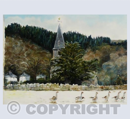 St John's Church, Pontfadog, Wales