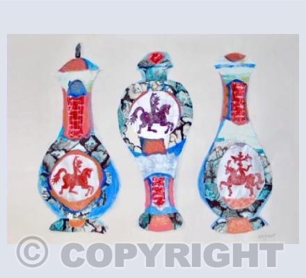 Horse Vases