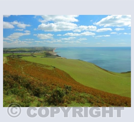 Sea view at Jurassic Coast