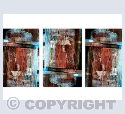 RTSA001 (Careen Chock Triptych)