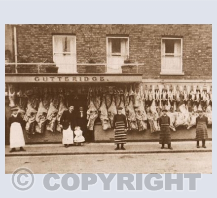 Thomas Gutteridge's Butchers Shop, 10 Sun Street