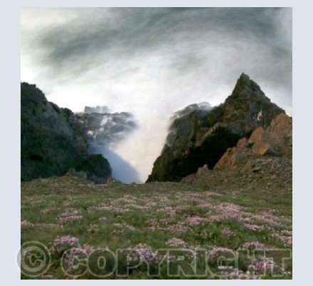 Below Pendeen Watch by Moonlight (square)