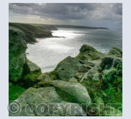 From Carn Gloose to Lands End (square)