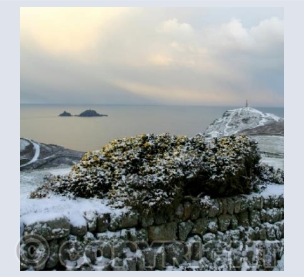 After the snow at Cape Cornwall 1 (square)