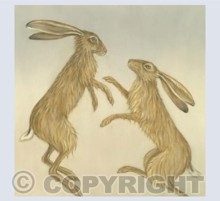 Boxing Hares