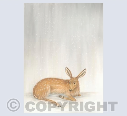Winter Deer