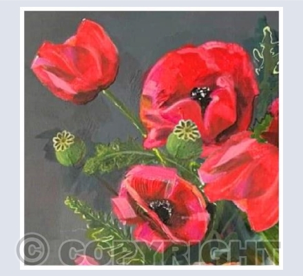 Sister Flowers - Poppy