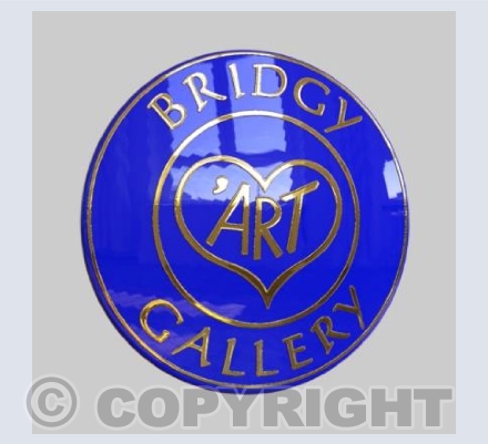 Bridgy Gallery Trade Mark - Blue