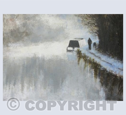 Frost amd Mist, Cal Side Walk.