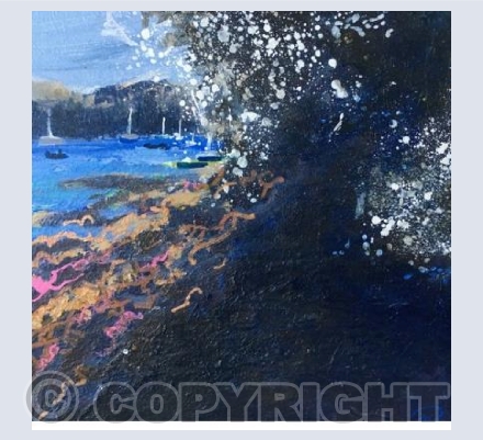 Blackthorn Froth, Low Tide, St Mawes