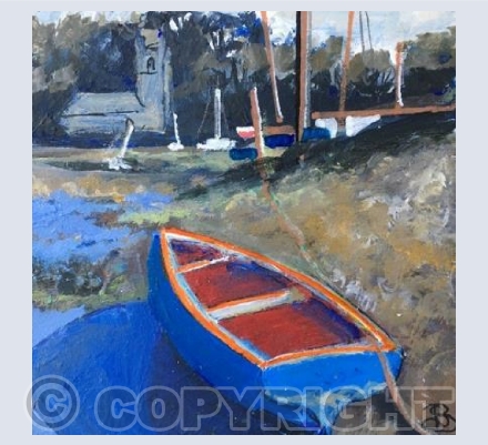 Blue Boat, St Just in Roseland.