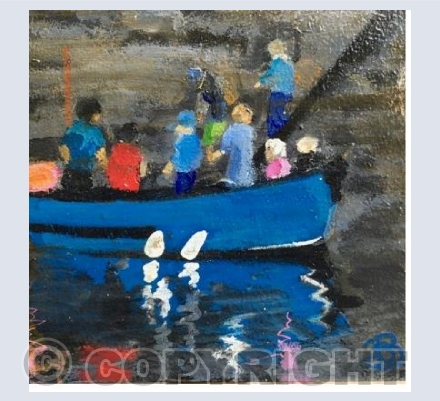 The Boat is Full, Place Ferry, St Mawes
