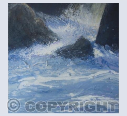 Wild Sea, Sunlit Spray