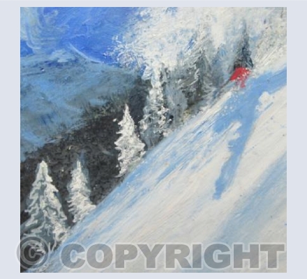 A Dazzling Day While Skiing the Dream