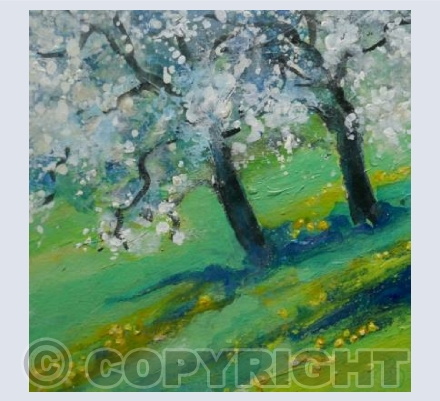 Bright Pear Blossom Froth