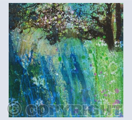 Apple Blossom in the Old Orchard.