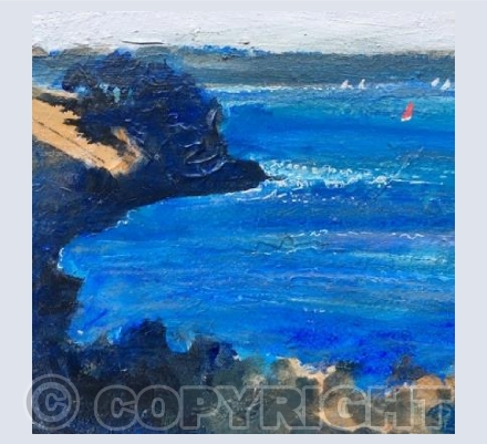 Yachts in the Bay, St Mawes