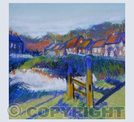 Aldbury Pond. Summer. 