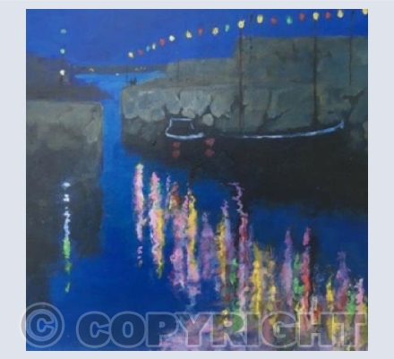 Harbour  Reflections,.Lights.