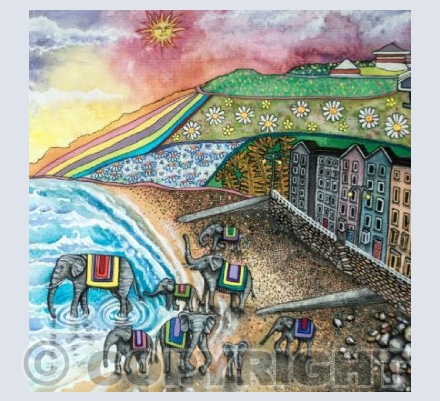 Elephants' Day Out, Aberystwyth