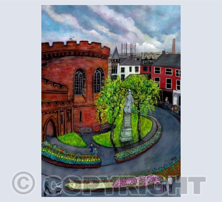 Bird's Eye View, The Citadel, Carlisle