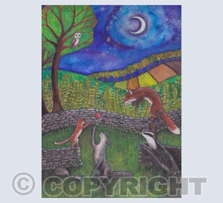 In the woods tonight