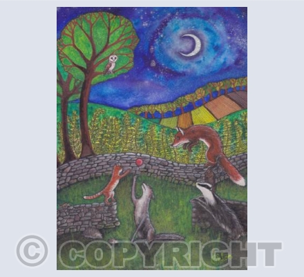 In the woods tonight