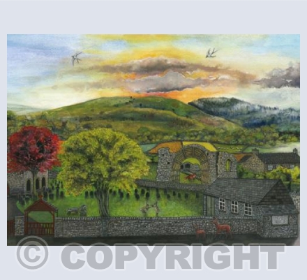 First Swallows of Summer, Strata Florida Abbey