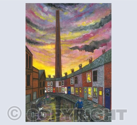 Last walkies, Dixon's Chimney, Carlisle (Marmite Tower)