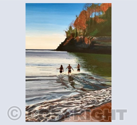 Just before the plunge